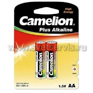 Батарейка LR 6 / АА Camelion Plus Alkaline BL-2