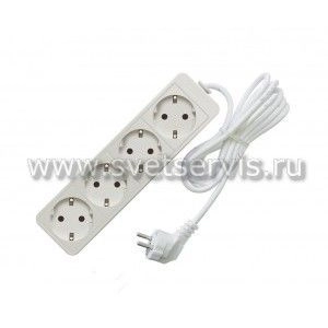 Удлинитель4*5 ПВС 10А с/з Союз