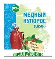 МЕДНЫЙ КУПОРОС  пакет 200 гр. ПАБ