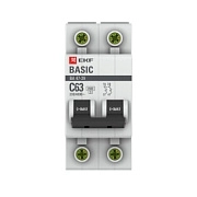 Автоматический выключатель ВА 47-29 2P 10А 4,5кА х-ка С EKF Basic