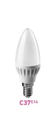 Лампа светодиодная 8W E14 свеча 4000K 600Lm 220V (OLL-C37-8-230-4K-E14-FR) ОНЛАЙТ