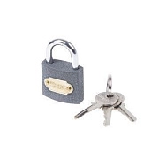 Замок навесной металлический, серия "Чугун" 60 мм Четыре Сезона