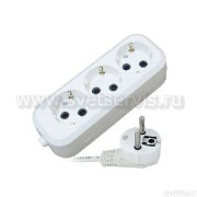 Удлинитель 3*5 ПВС 13А с/з с выключателем (S-303) Универсал (№16)