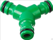 Тройник пластиковый быстросъемное соединение В приДАЧУ