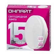 Лампа светодиодная 15W GX53 4000K 1250Lm (  OLL-GX53-15-230-4K) ОНЛАЙТ