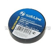 Изолента 0,15*15 мм 20м черный Safeline