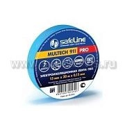 Изолента 0,15*15 мм 10м синий Safeline