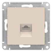 Розетка комп. бежевый RJ-45 (механизм) ATLAS