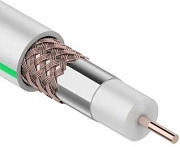 Кабель коаксиальный SAT 703 (75 Ом, 64%, 0,90мм, Cu/Al/Cu, 6,8мм) белый PROCONNECT (100м)