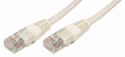 Патч-корд  UTP 5e кат. литой  2М  СЕРЫЙ  REXANT