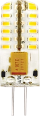 Лампа светодиодная 4.0W G4 6000K 220V AC силикон 13*37mm (LED PREMIUM G4-220V-4.0 W-WW SL) Включай