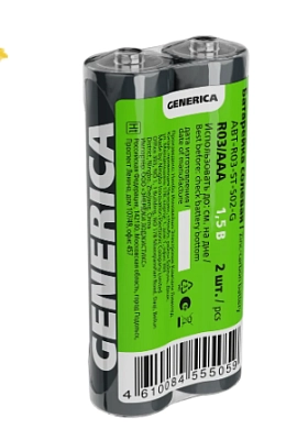 Батарейка R03/AAA SR*2 GENERICA