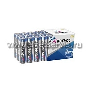Батарейки LR 6 / АА Космос Alkaline коробка ВР*20