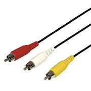Шнур 3х3 RCA 1.5М REXANT