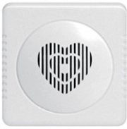 Звонок электр. Сюрприз СР-02Б, 12 мелодий, с кнопкой и проводом, 2АА*1,5В