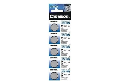 Батарейка литиевая Camelion CR2025  BL*5 (3В)