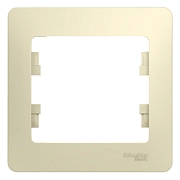 Рамка 1-я горизонтальная бежевый GLOSSA