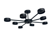 Люстра TNG-8GX53-B-2 "НОРДИС", цвет черный TANGO (1/5)