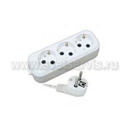 Удлинитель 3* 3 ПВС 10А с/з (У10-554) Универсал (№12)