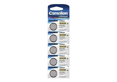 Батарейка литиевая Camelion CR2016  BL*5 (3В)