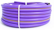 Шланг поливочный Резиновый (ТЭП) МЯГКОЕ ПОКРЫТИЕ/Soft Touch армированный, 1/2", 25 м, сиреневый, давление 7-15 бар. В приДАЧУ (1 бухта 25м)