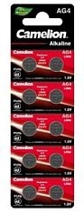 Батарейка для часов G4 BL*10 Camelion Mercury Free 377A/LR626/177 (AG4-BP10(0%Hg)