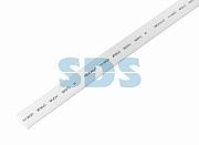 Термоусадочная трубка 12.0/6.0 мм (1м) белая REXANT