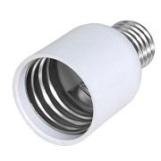 Переходник Е-27/Е-40 белый (GLH-E27/E40-W) General