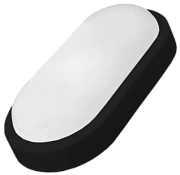 14W,Светильник светодиодный влагозащищенный овал (VLZO4-65-14-6500-B), 6500К, 1190Лм, IP65, черный (158*85*38мм) Включай