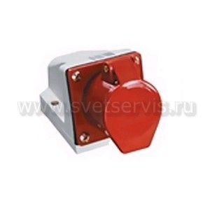 Розетка 114 стац. 3Р+РЕ 16А 380В IP44 ИЭК