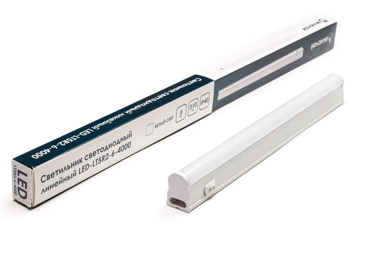 Светодиодные линейные  светильники-аналоги  люминесцентных светильников Т4,Т5 IP20 -IP65 от компании Светсервис