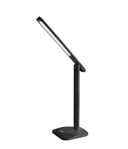 Светильник настольный UF-731 С02 LED 11Вт, 500Лм, 3000-4500-6500К, сенсорное вкл., 3 уровня яркости, черный Ultraflash (1)