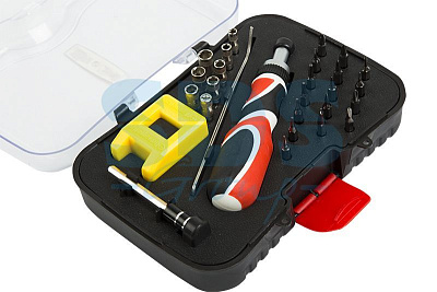 Набор "Отвертка + 27 предметов"  REXANT