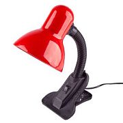 Светильник настольный на прищепке (DL-2- 60W-E27) красный Включай