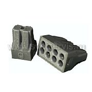 Строительно-монтажная клемма СМК 773-302 с пастой (2 провода) (2,5мм2) (аналог WAGO) ИЭК