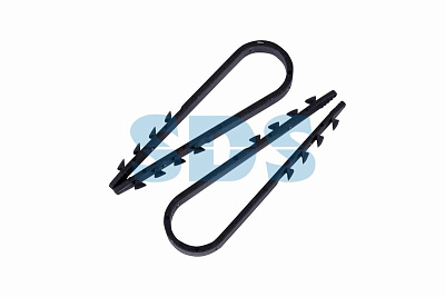 Дюбель-хомут 19-25мм нейлон черный (уп 100) PROCONNECT