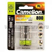 Аккумулятор Camelion AA - 800mAh Ni-Cd BL*2 (Размер R6)