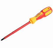 Отвертка крестовая PH1 х125 мм, двухкомпонентная рукоятка "Электрика" REXANT