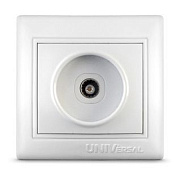 Розетка TV белый СП, 3А, 220В (С0027) Севиль