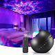 Ночник - проектор WH-E14 "Северное сияние" с Bluetooth, 9 цветовых проекций, 6 белых шумов, таймер, с ДУ Включай