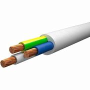 Провод ПВС 3*1,5 белый (100м) (ВЭКЗ) (г. Рыбинск) до 300В ТУ 27.32.13-006-42315864-2021