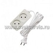 Удлинитель 2*3 ПВС 10А б/з Союз