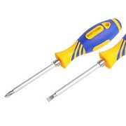 Отвертка комбинированная, двухкомпонентная рукоятка, двухсторонний стержень (120 мм) (PH2, SL 6 мм) REXANT