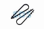 Дюбель-хомут 19-25мм нейлон черный (уп 100) PROCONNECT