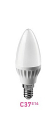 Лампа светодиодная 6W E14 свеча 4000K 470Lm 220V (OLL-C37-6-230-4K-E14-FR) ОНЛАЙТ