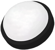 14W,Светильник светодиодный влагозащищенный круг (VLZR4-65-14-6500-B), 6500К, 1190Лм, IP65, черный (135*38мм) Включай