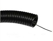 Труба гофриров. ПНД d32 с зондом (50м) ЧЕРНАЯ VKL electric