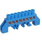 Шина нулевая в комб DIN-изол 8х12мм 10групп КС-С (ШНИ) тип "Стойка" ИЭК