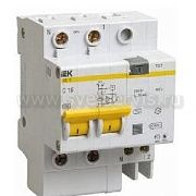 Дифференциальный автоматический выключатель АД 12 2Р 40А 30мА ИЭК KARAT