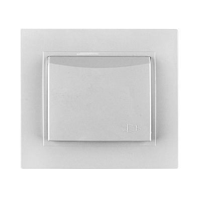 Розетка с/з с крышкой бел. СП TANGO HOUSE 16А, 250В IP44 (1/10/200)